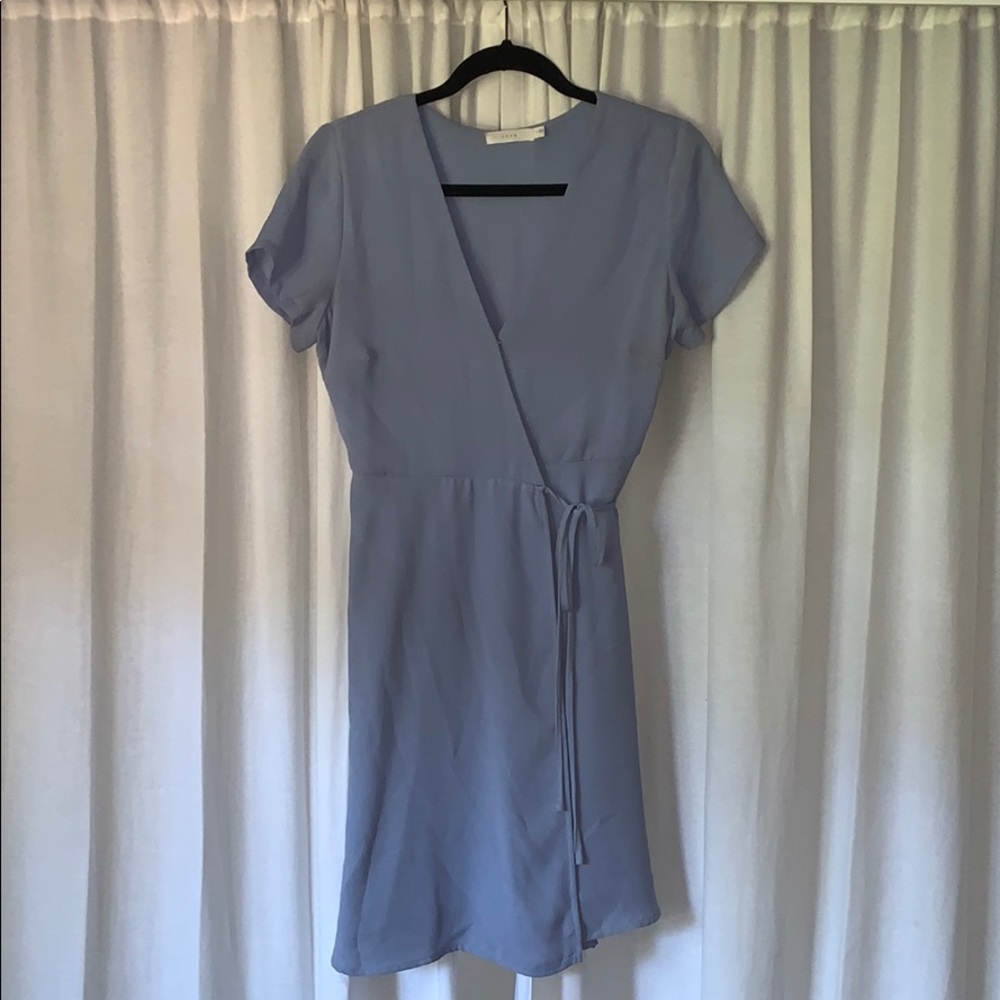 Lush Wrap Mini Dress